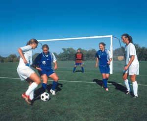 Picture of Bison 4" Square ShootOut Value Soccer Goal Packages