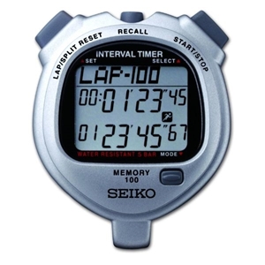 Picture of SEIKO S057- Stopwatch Dual Interval-100 Memory