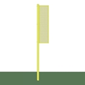 Picture of Jaypro 12 ft. Collegiate Baseball/Softball Surface Mount Yellow Foul Poles