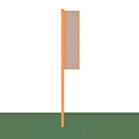 Picture of Jaypro 12 ft. Softball Collegiate Surface Mount Foul Poles