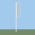 Picture of Jaypro 12 ft. Softball Collegiate Surface Mount Foul Poles
