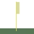 Picture of Jaypro Collegiate 15 ft. Yellow Baseball/Softball Surface Mount Foul Poles