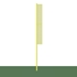 Picture of Jaypro Collegiate 20 ft. Baseball/Softball Semi-Permanent Yellow Foul Poles