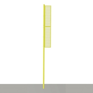 Picture of Jaypro Professional 20 ft. Baseball Surface Mount Yellow Foul Poles