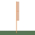 Picture of Jaypro Collegiate 20 ft. Softball Semi Permanent Foul Poles