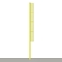 Picture of Jaypro Professional 30 ft. Surface Mount Yellow Baseball Foul Poles