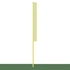 Picture of Jaypro Collegiate 30 ft. Semi Permanent Yellow Baseball Foul Poles