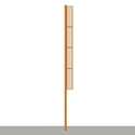 Picture of Jaypro 30 ft. Softball Professional Semi Permanent Foul Poles