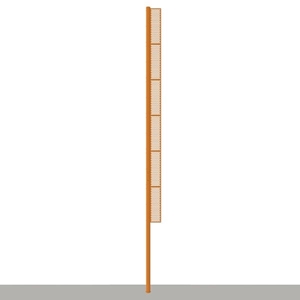Picture of Jaypro 40 ft. Softball Professional Surface Mount Foul Poles