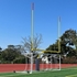 Picture of Jaypro Nova Premier Adjustable Soccer Goal Package with Black and White Net
