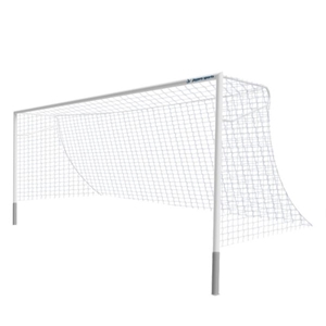 Picture of Jaypro Classic Official Round Semi-Permanent Soccer Goals with European Backstays