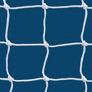 Picture of Jaypro 8 ft. H x 24 ft. W x  6 1/2 ft. B x 7 1/2 ft. D Black/White Soccer Goal Nets