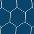 Picture of Jaypro 5 1/2 in. Hex - 5mm Mesh Soccer World Classic White Goal Box Nets
