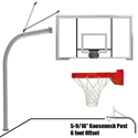 Picture of Gooseneck 72 in. Acrylic Backboard - Playground Breakaway Goal 656-AC-UB