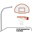 Picture of Gooseneck 54 in. Aluminum Fan Backboard - Super Goal 656-FABT-SG