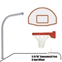 Picture of Gooseneck 54 in. Aluminum Fan Backboard - Playground Breakaway Goal 656-FABT-UB
