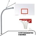 Picture of Gooseneck 72 in. Steel Backboard - Flex Rim Goal 656-RS-FR