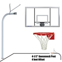 Picture of Gooseneck 72 in. Acrylic  Board - Flex Rim Goal 996-AC-FR
