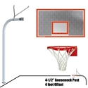 Picture of Gooseneck 72 in. Perforated Steel Board - Flex Rim Goal 996-PERF-FR