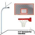 Picture of Gooseneck 72 in. Perforated Steel Board - Playground Breakaway Goal 996-PERF-UB