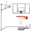 Picture of Straight Post 72 in. Acrylic Backboard - Super Goal SPA6-AC-SG