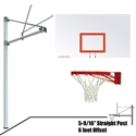 Picture of Straight Post 72 in. Steel Backboard - Double Rim SPA6-RS-DR