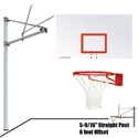 Picture of Straight Post 72 in. Steel Backboard - Super Goal SPA6-RS-SG