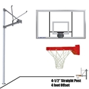 Picture of Straight Post 72 in. Acrylic Backboard - Playground Breakaway Goal SPA4-AC-UB