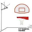 Picture of Straight Post 36 in. Aluminum Fan Backboard - Playground Goal SPA4-FABT-UG
