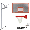 Picture of Straight Post 72 in.  Perforated Steel Backboard - Playground Breakaway Goal SPA4-PERF-UB