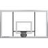 Picture of Jaypro Titan 772 Series Surface Mount 6 ft. Offset Basketball System