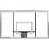 Picture of Jaypro Titan 774 Series Residential Surface Mount 4 ft. Offset Basketball System