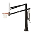 Picture of Jaypro Basketball System - Titan Adjustable Series (6 in.x 6 in. Pole with 4 ft. Offset) - 72 in. Tempered Glass  Backboard, Playground Goal, and Edge/Protector Padding