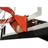 Picture of Jaypro Basketball System - Titan  Adjustable Series (5 in.x 5 in. Pole with 3 ft. Offset) - 60 in. Tempered Glass Backboard, Playground Goal, and Edge/Protector Padding