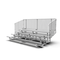 Picture of NRS Transportable Chain-Link Standard  Bleachers