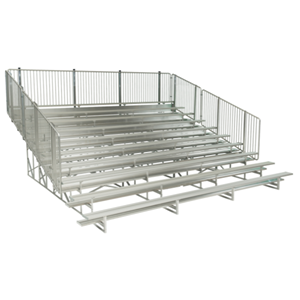 Picture of NRS Transportable Vertical Picket Standard Bleachers