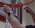 Picture of Bison Baseline Prep 180° Competition Breakaway Basketball Goal For 42" or 48" Boards