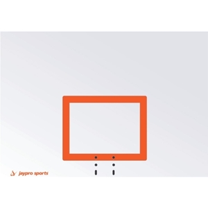 Picture of Jaypro Steel Rectangle Backboard