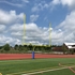 Picture of Jaypro Football Goal Posts - 6-5/8 in. Pole | 8 ft. Offset | 30 ft. Uprights | 18 ft.-6 in. Wide Collegiate Semi-Perm - Max-1
