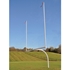Picture of Jaypro Football Goal Posts - 6-5/8 in. Pole | 8 ft. Offset | 20 ft. Uprights | Expandable Crossbar | Leveling Plate - Max-1