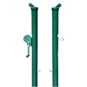 Picture of Jaypro 3-1/2 in. Outdoor Heavy-Duty Round Tennis Posts