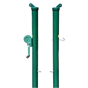 Picture of Jaypro 3-1/2 in. Outdoor Heavy-Duty Round Tennis Posts