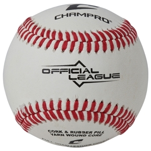 Picture of Champro 6-Pack Official League Full Grain Leather Baseballs