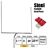 Picture of Jaypro Football Goal Posts - 4-1/2 in. Pole | 5 ft. Offset | 20 ft. Uprights | 23 ft.-4 in. Wide [HS] | Semi-Perm - Steel