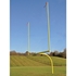 Picture of Jaypro Football Goal Posts - 4-1/2 in. Pole | 5 ft. Offset | 20 ft. Uprights | 23 ft.-4 in. Wide [HS] | Semi-Perm - Steel