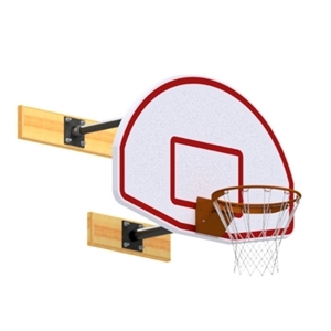 Picture of Jaypro Wall Mounted 3-Point Fan Backboard Shooting Station
