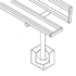 Picture of Jaypro In-Ground Player Benches