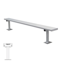 Picture of Jaypro Surface Mount Player Benches