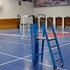 Picture of Jaypro Carbon Ultralite Volleyball Deluxe Package with Custom Graphics for 3 in. Floor Sleeve