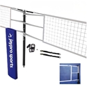 Picture of Jaypro Carbon Ultralite Volleyball Net Center Upright System for 3 in. Floor Sleeve